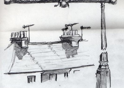 Selection of sketched observations