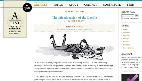 The Miseducation of the Doodle (article link)