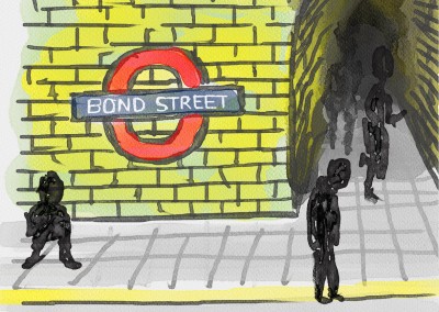 The Tube - quick digital sketch