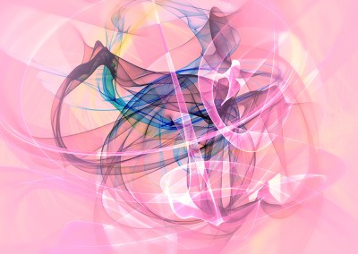 Abstract Swirls Pink. Copyright Creative Bytes.