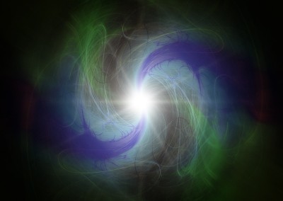 Galaxy Forming. Copyright Creative Bytes.