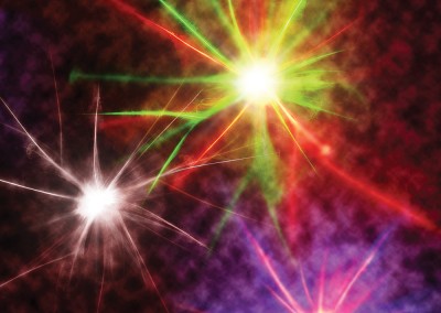 Fireworks. An abstract image created using multiple Amberlight images and Photoshop. Copyright Creative Bytes.
