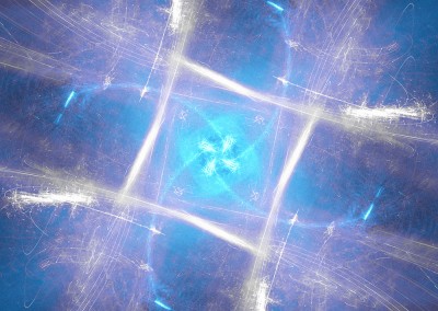 Glowing Box Abstract. Copyright Creative Bytes.