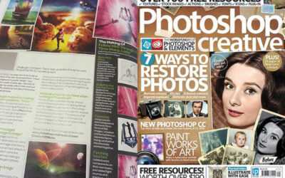 My interview in Photoshop Creative magazine